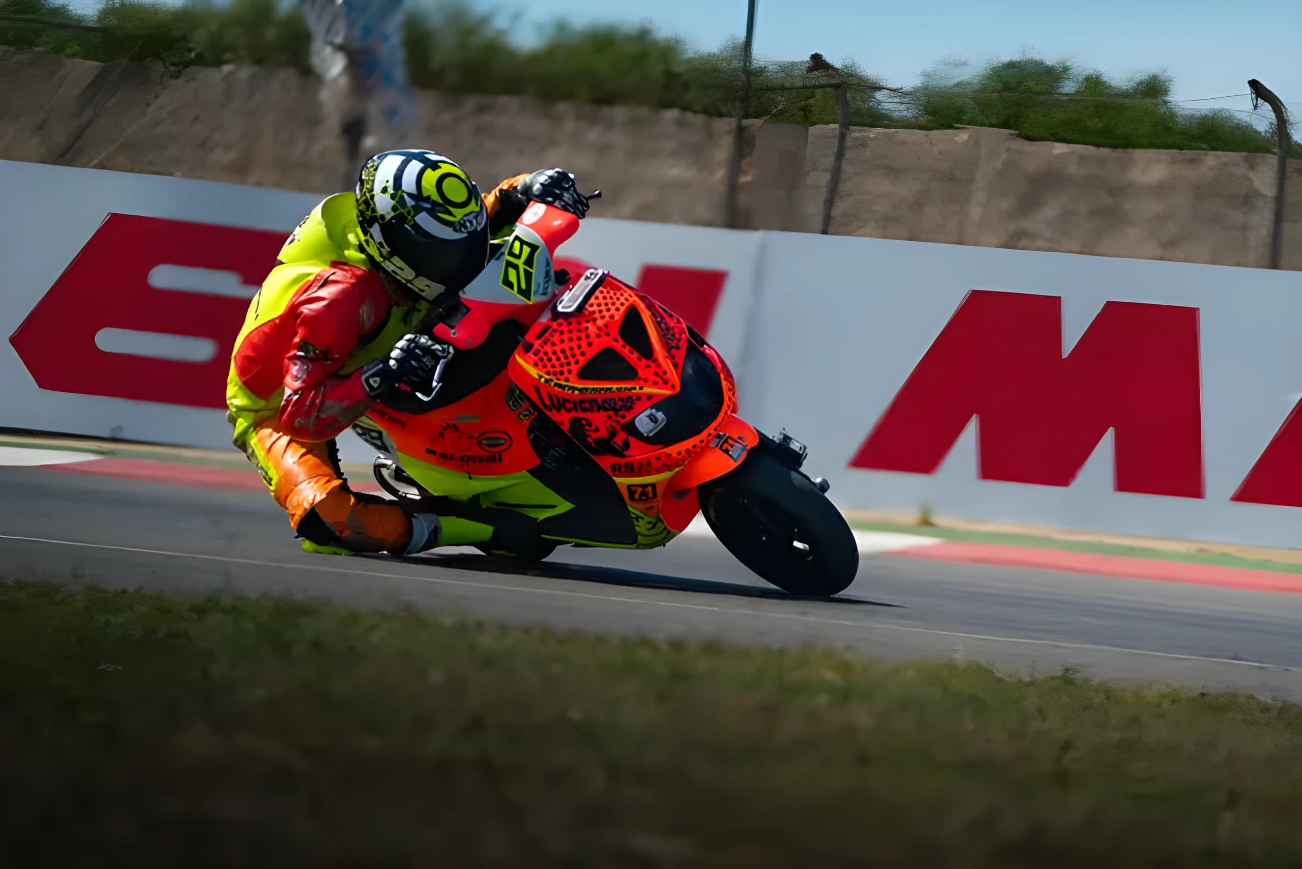 Pilota Malossi in azione